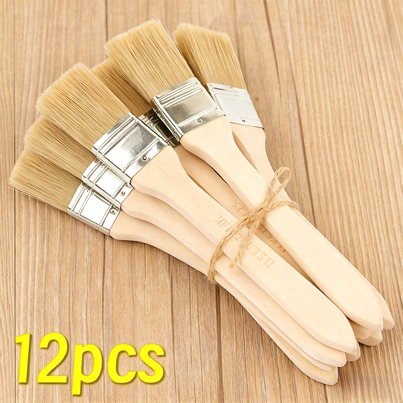 Furniture Home Hardware - 1-24Pcs 전문 페인트 브러쉬 세트, 벽