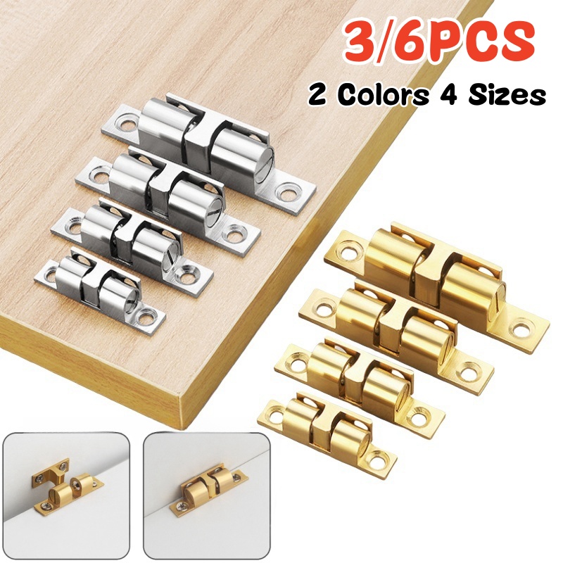 Furniture Home Hardware - 3/6pcs 캐비닛 옷장 도어 볼 캐치,
