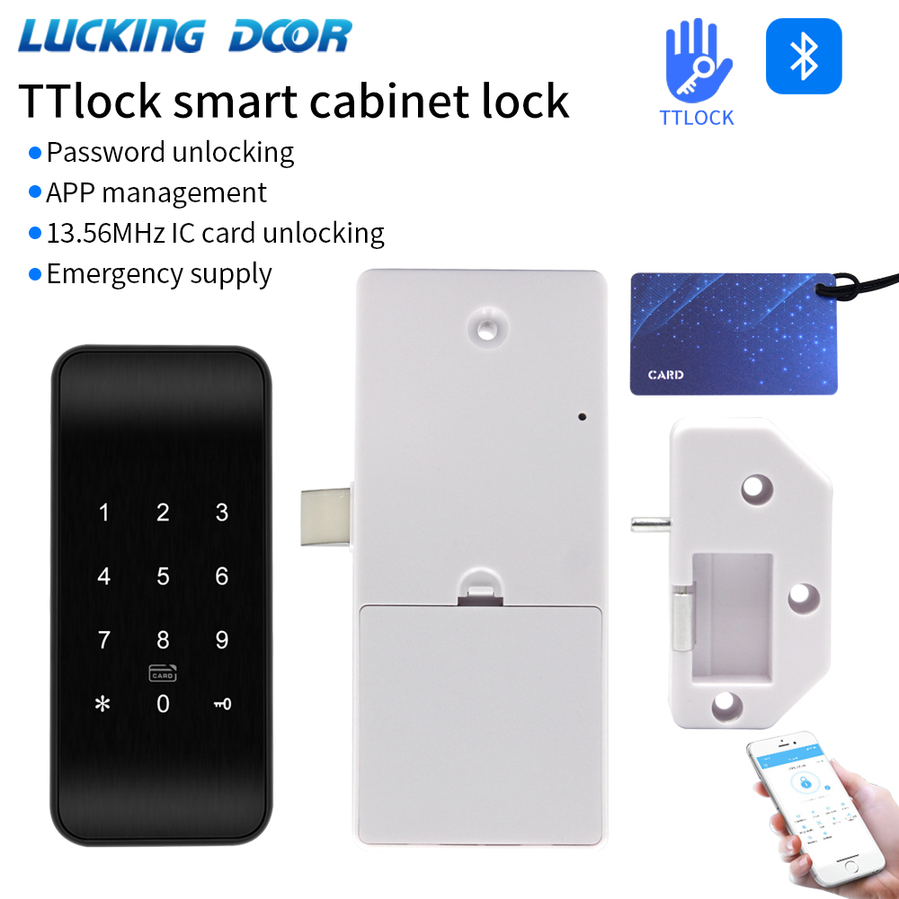 Furniture Home Hardware - TTLOCK 지문 서랍 잠금 가구 RFID