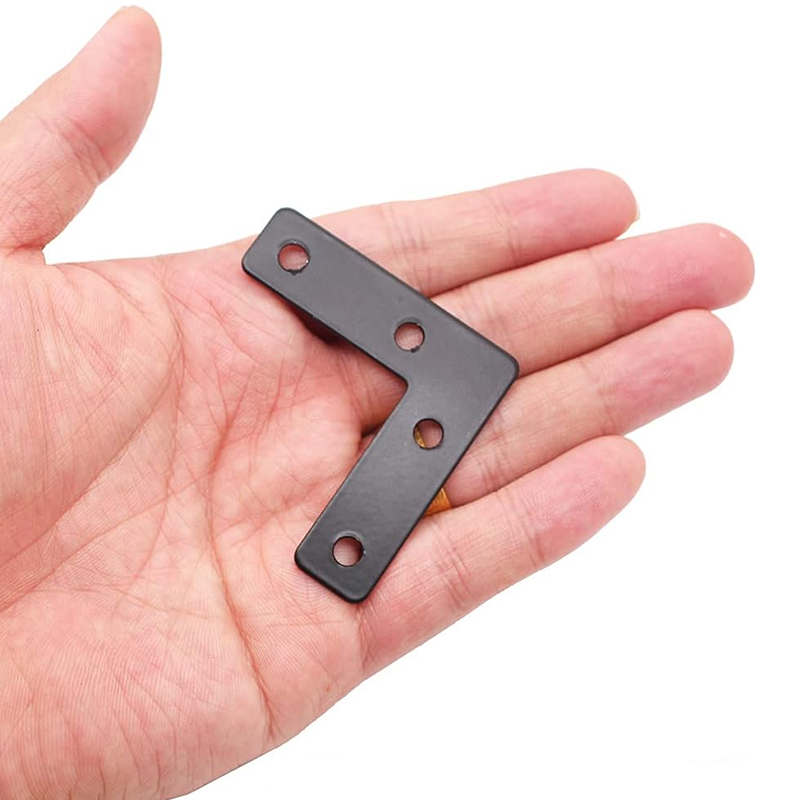 6-20개, 50mm(1.97인치) 검정색 L자형 코너 - Shelf Bracket Pair 리뷰 및 가격