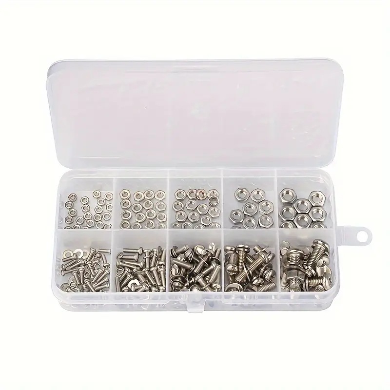 320PCS 육각 너트 및 볼트 세트 M2-M5 DIY - Furniture Home Hardware 리뷰 및 가격