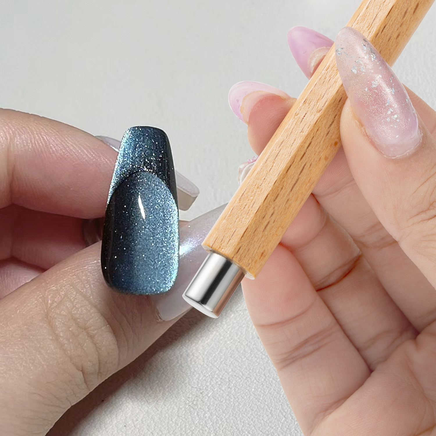 네일 아트 마그네틱 스틱 고양이 눈 자석 막대 나무 손 - Furniture Hardware Nails 리뷰 및 가격