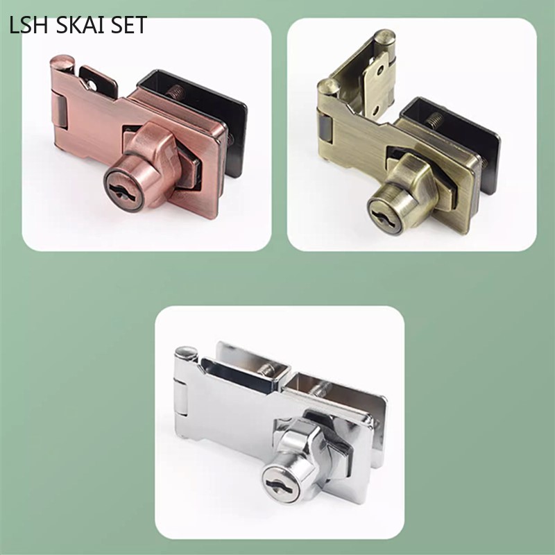 구멍이 없는 유리 문짝 잠금 장치, 상점 디스플레이 캐 - Furniture Hardware Stores 리뷰 및 가격