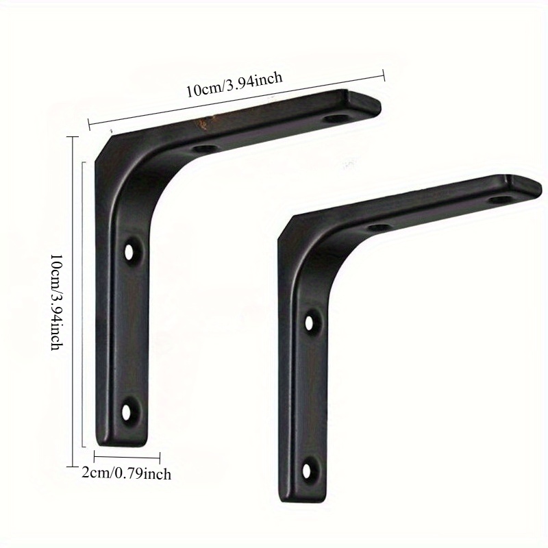 2개의 고강도 철제 선반 브래킷 - 벽걸이 가구용 직각 - Shelf Bracket Pair 리뷰 및 가격