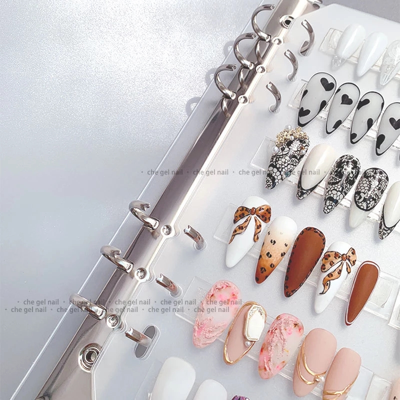 네일 팁 아트 디스플레이 스토리지 북 매트 네일 젤 폴 - Furniture Hardware Nails 리뷰 및 가격