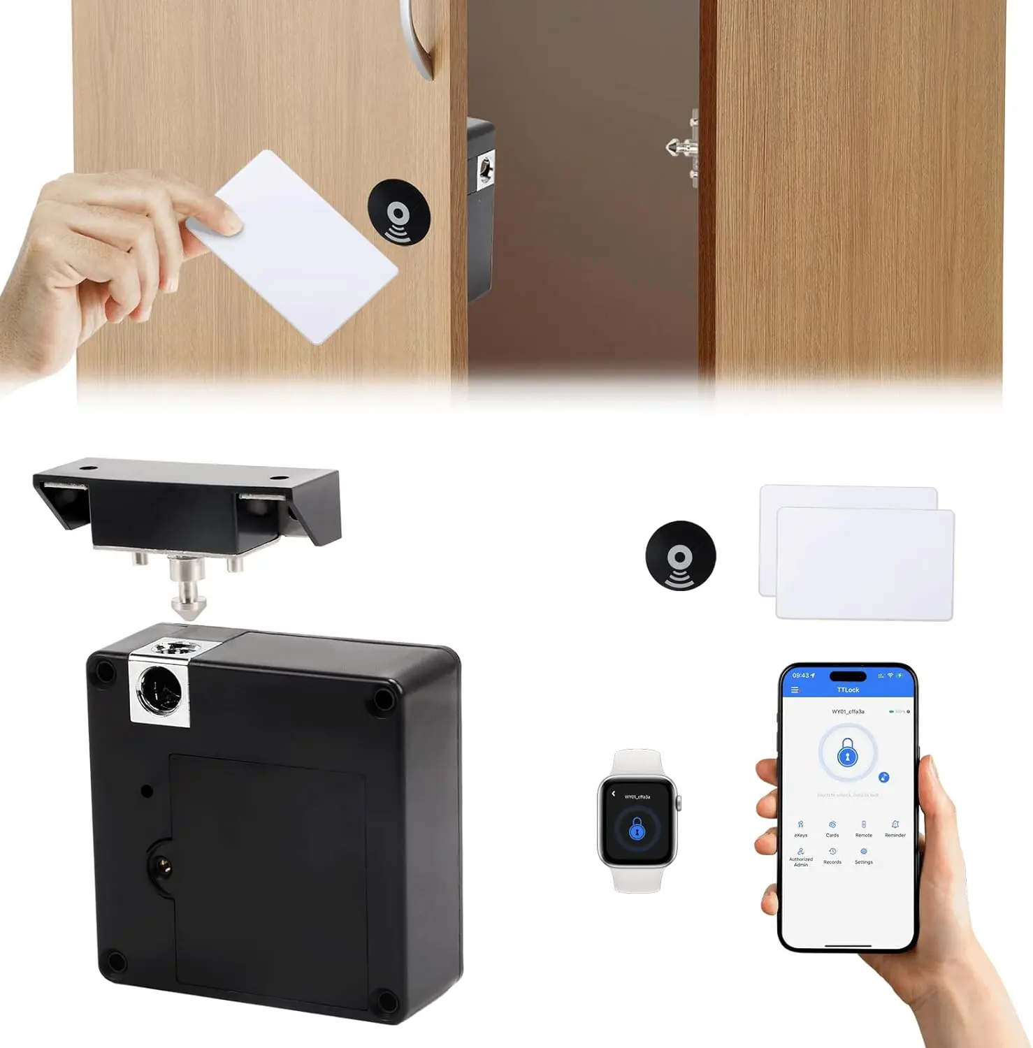 휴대폰 NFC 스마트 라커 전자 잠금장치 RFID13. - Furniture Home Hardware 리뷰 및 가격