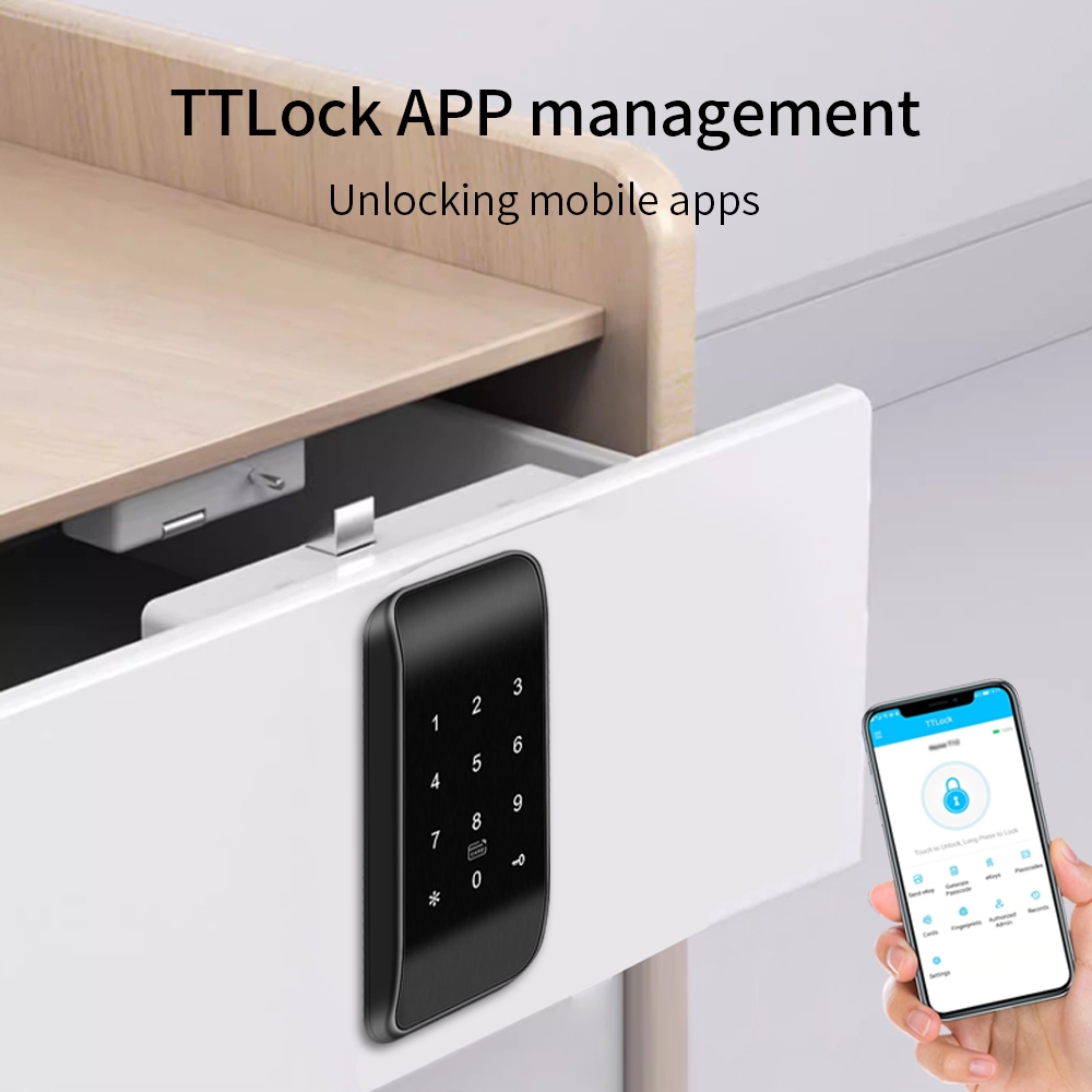 TTLOCK 지문 서랍 잠금 가구 RFID BLE 캐비 - Furniture Home Hardware 리뷰 및 가격