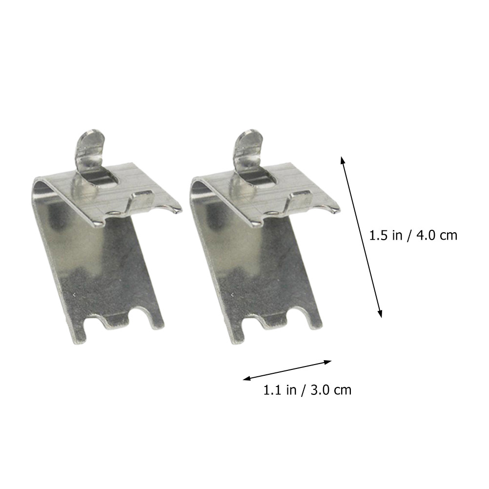 냉장고 선반 버클, 스테인레스 스틸 후크, 냉장고 클립 - Shelf Bracket Pair 리뷰 및 가격