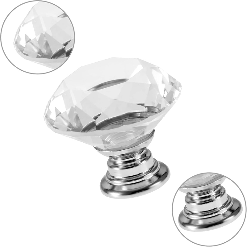 6Pcs 나사가있는 캐비닛 손잡이 30mm 원형 서랍  - Furniture Home Hardware 리뷰 및 가격
