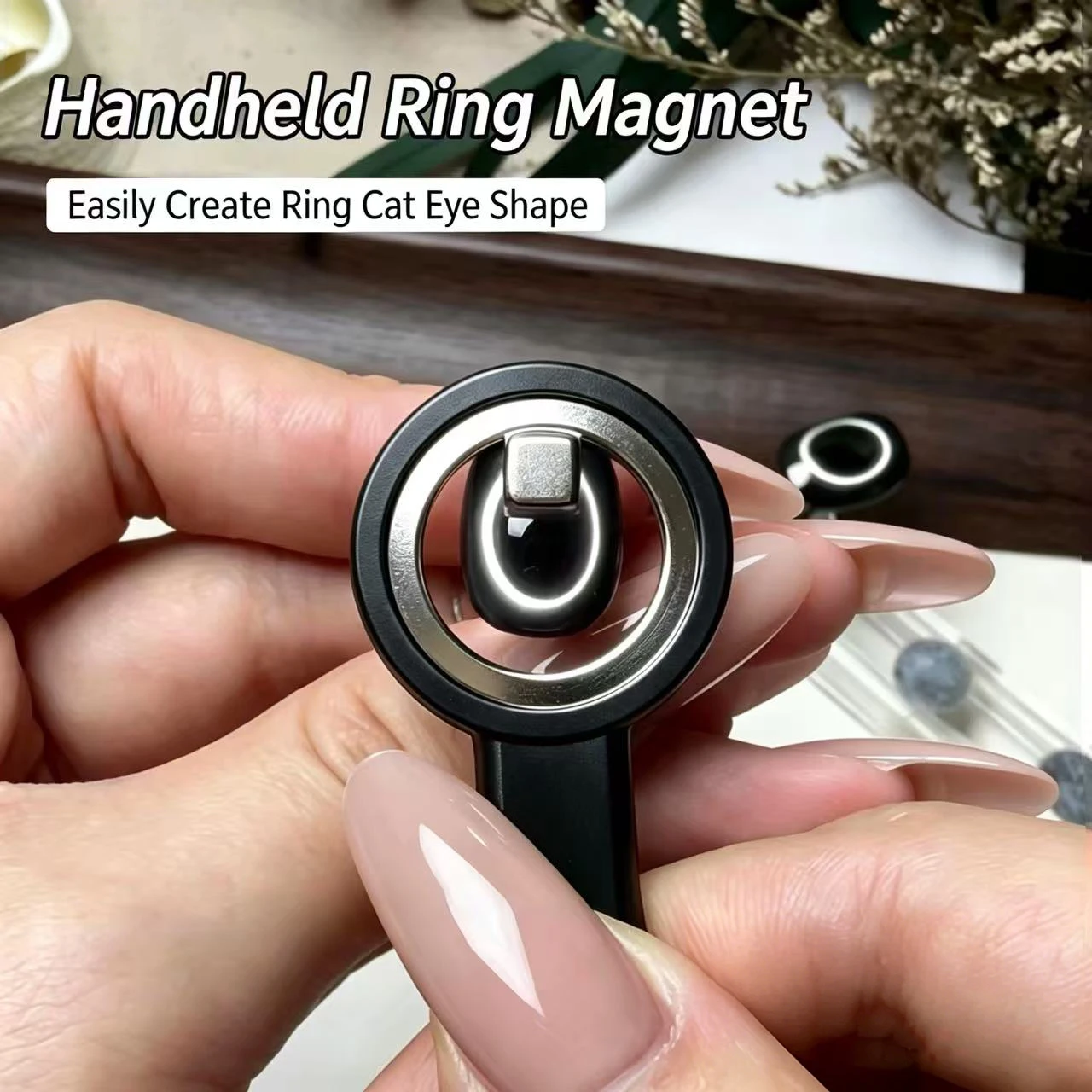 3색 할로 캣아이 네일 마그넷 링 자석 도구 (손잡이  - Furniture Hardware Nails 리뷰 및 가격